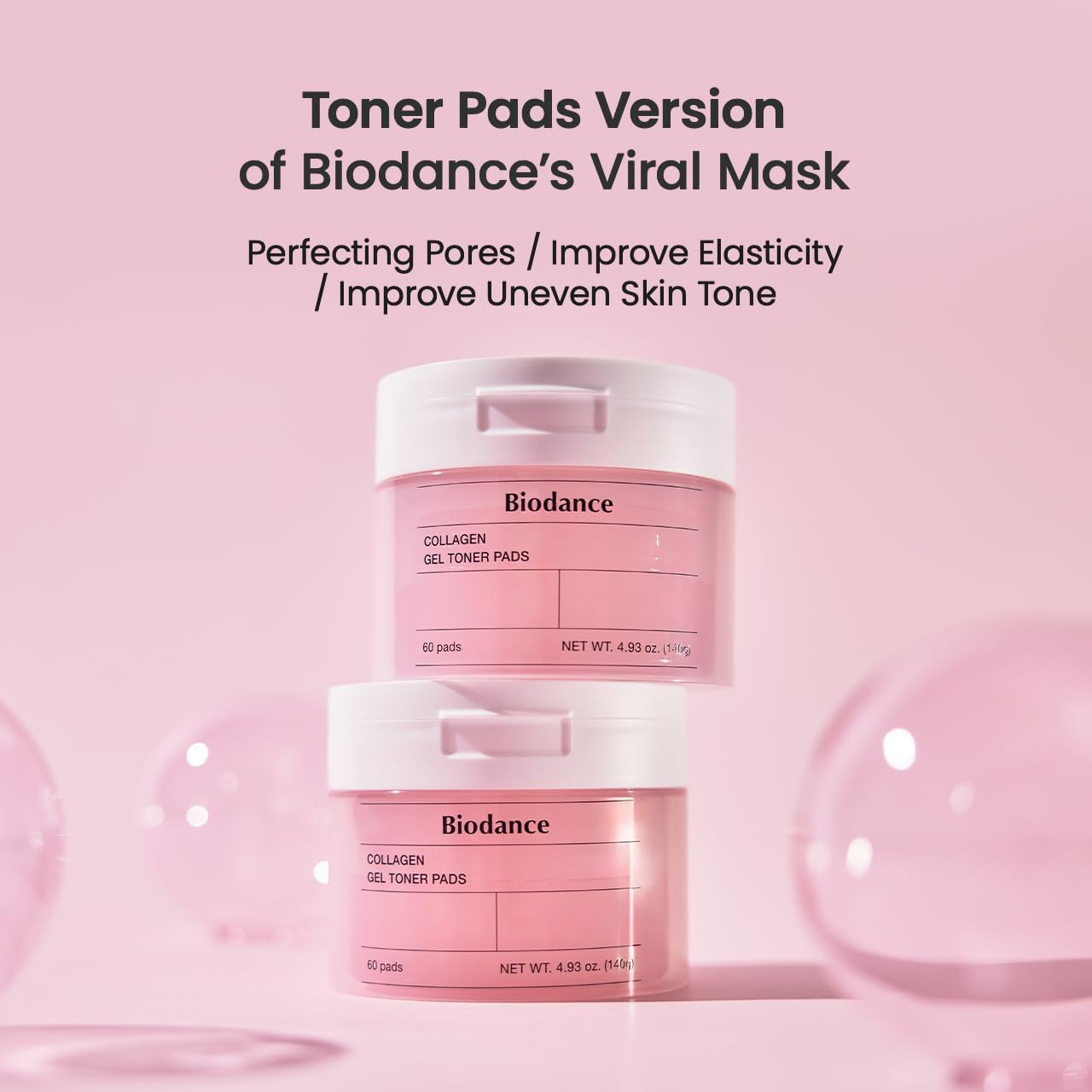 [BIODANCE] BIO-COLLAGEN GEL TONER PADS-60 PADS